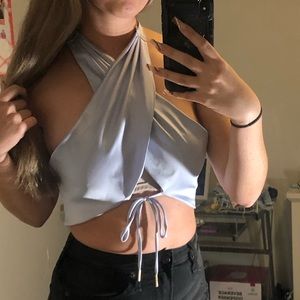 Lilac front cross top